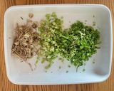 セリとザーサイの薬膳玄米ごはん作り方1写真