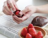 どーんとまるごと！苺のチョコもち作り方3写真