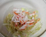 レンジ玉ねぎとカニカマのマヨしょうゆ和え作り方3写真