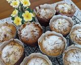 【ヘルシー】りんごはちみつ紅茶のマフィン作り方8写真