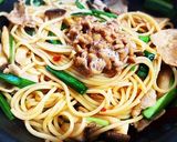 ピリ辛or激辛？スタミナ納豆ニラパスタ作り方6写真