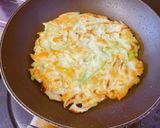 m白ねぎとチーズのとろ～りチヂミ作り方4写真