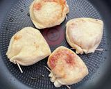 キムチ×納豆×長芋の巾着焼き作り方6写真