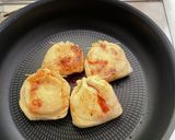 キムチ×納豆×長芋の巾着焼き作り方7写真