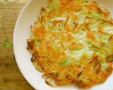 m白ねぎとチーズのとろ～りチヂミ作り方7写真