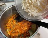 サバ缶で出汁いらず！超簡単キムチチゲ作り方3写真