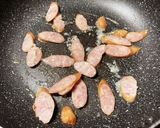 簡単！たっぷりきのこのクリームパスタ作り方2写真