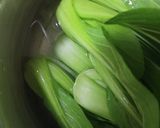チンゲン菜キムチ作り方1写真