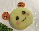 離乳・幼児食★ワンワンうーたんプレート作り方3写真