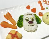 離乳・幼児食★ワンワンうーたんプレート作り方7写真