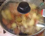 ソーセージとじゃがいものカレー蒸し作り方13写真