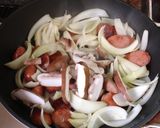 ソーセージとじゃがいものカレー蒸し作り方6写真