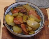 ソーセージとじゃがいものカレー蒸し作り方15写真