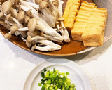 厚揚げバター焼き♡きのこソース作り方1写真