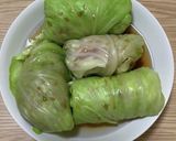 レンジでチン！簡単和風ロールキャベツ作り方5写真