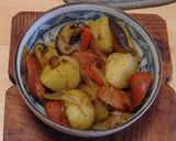 ソーセージとじゃがいものカレー蒸し作り方19写真