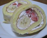オーブン不要noふわふわロールケーキ作り方13写真