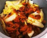 白菜と豚バラ肉の蒸し煮作り方5写真