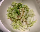 【簡単作り置き】白菜のナムル風おつまみ作り方2写真