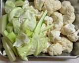 カリフラワーと牛肉のオイスター炒め作り方1写真