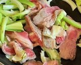 カリフラワーと牛肉のオイスター炒め作り方4写真