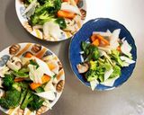 レンジ肉無中華風旨煮味白菜筍回鍋肉風作り方13写真