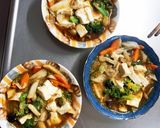 レンジ肉無中華風旨煮味白菜筍回鍋肉風作り方18写真