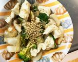 レンジ肉無豆腐梅風味照り焼き野菜炒め作り方18写真
