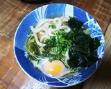 わかめうどん。作り方1写真