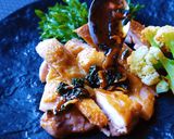 【鶏ももステーキ】ガリバタソース作り方9写真