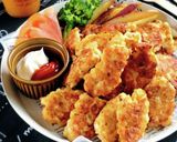 簡単節約☆鶏胸1枚で大量チキンナゲット。作り方8写真