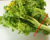 菜の花の胡麻和え作り方2写真