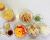 プラントミート「やきにく」のカラフル炒め作り方1写真