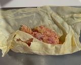 湯葉巻きハンバーグ作り方4写真
