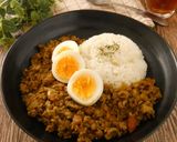 豆とひき肉のキーマカレー作り方6写真