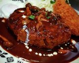 特選デミソースでハンバーグ@≧↺≦@)❩作り方7写真