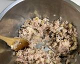 瓶調理のソースを使った鳥ひきメンチもどき作り方4写真