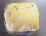 レンジで簡単！厚焼き納豆オムレツサンド作り方4写真