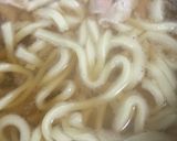 超簡単　肉煮込みうどん作り方5写真