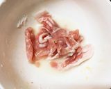 簡単チゲうどん味豚こま大根青椒肉絲風作り方1写真