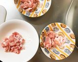 簡単チゲうどん味豚こま大根青椒肉絲風作り方3写真