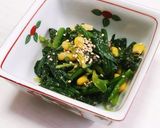 ほうれん草とコーンの胡麻和え作り方17写真