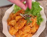 【楽めし】鶏ささみのキムチマヨ作り方4写真