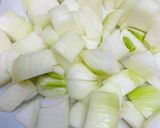 ちくわでかさ増し！鳥もも肉のチリソース作り方3写真