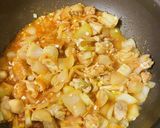 ちくわでかさ増し！鳥もも肉のチリソース作り方8写真