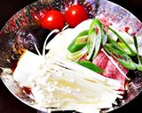 料亭気分のおひとり様・すき焼き風作り方5写真