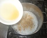 蜂蜜くるみ粥♪簡単せき・腎臓結石漢方薬膳作り方5写真