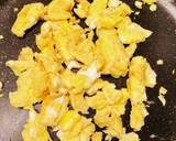 春菊入りオイスターそぼろ丼作り方2写真