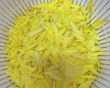 #カンタン酢で彩鮮やか#食用菊の酢の物作り方2写真