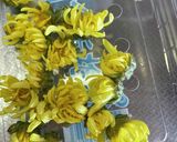 #カンタン酢で彩鮮やか#食用菊の酢の物作り方3写真